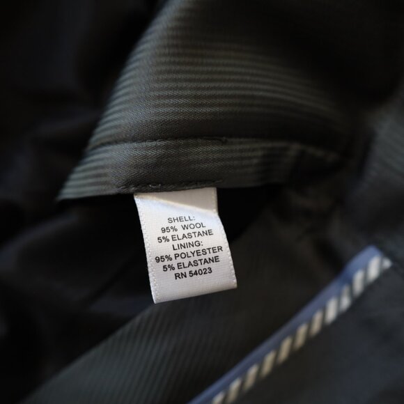 BANANA REPUBLIC Size 8 Black Dress Pants Trousers Martin Fit Slacks - Picture 4 of 5